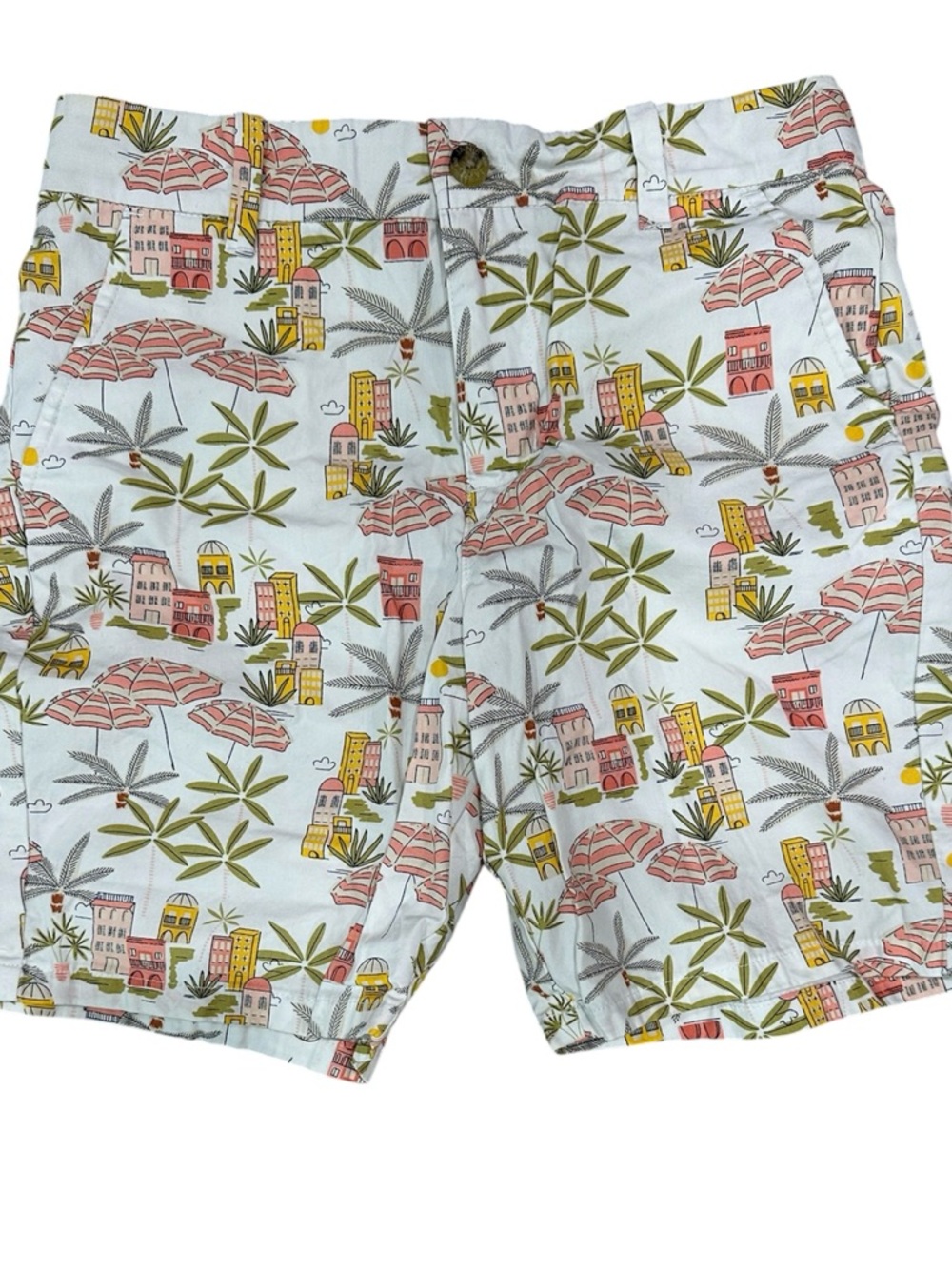 Janie & Jack Tropical Village Shorts Size 8